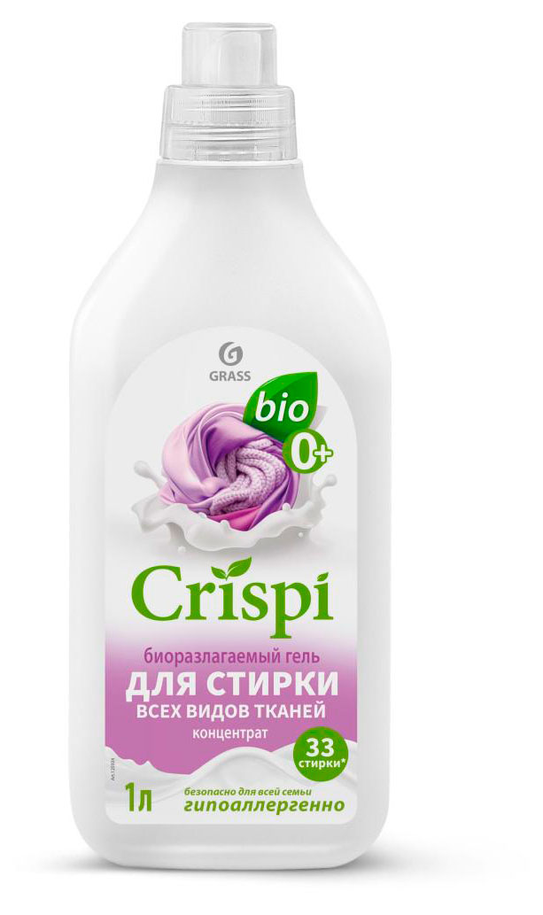 

Гель концентрат для стирки Grass Crispi Универсальный, 1 л