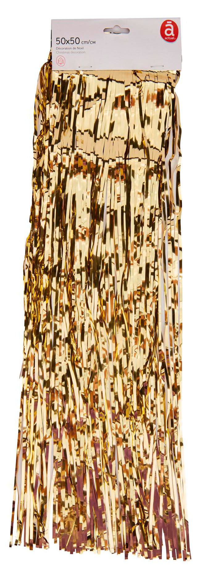 

Дождик Actuel золотой, 50х50 см