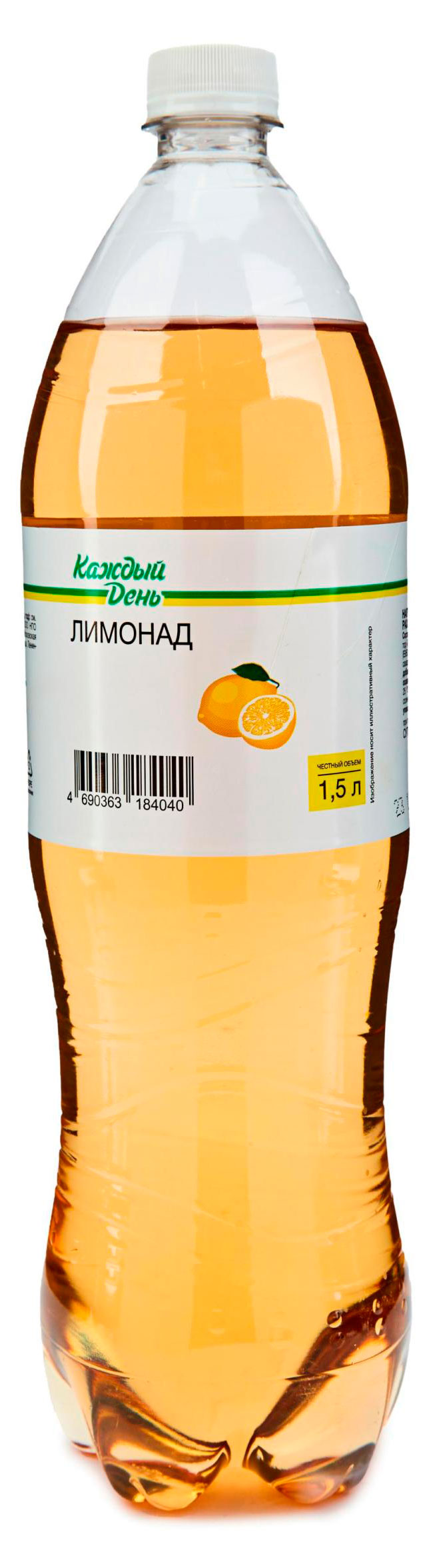 

Напиток газированный Каждый День Лимонад, 1,5 л