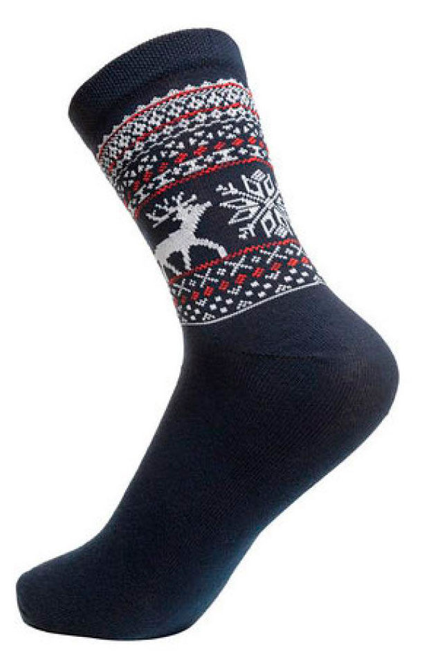 Изображение товара Детские высокие носки Носи свое! с норвежским узором для мальчиков зимние 22 размер