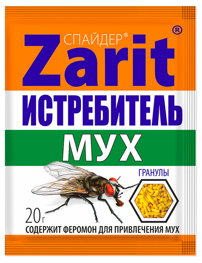 

Гранулы от мух Zarit, 20 г