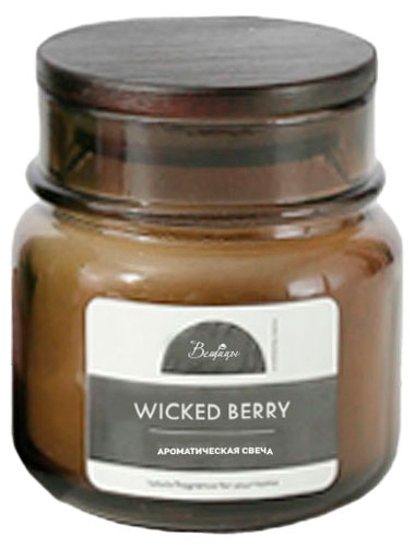 Изображение товара Свеча ароматическая «Вещицы» Wicked berry, 7,5 см