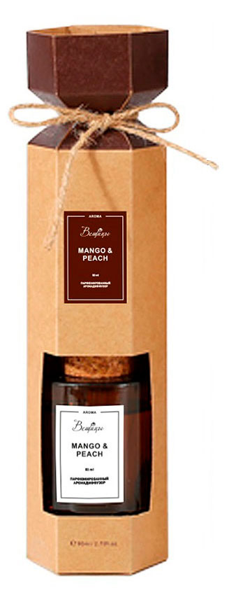

Аромадиффузор Вещицы Mango & Peach, 80 мл
