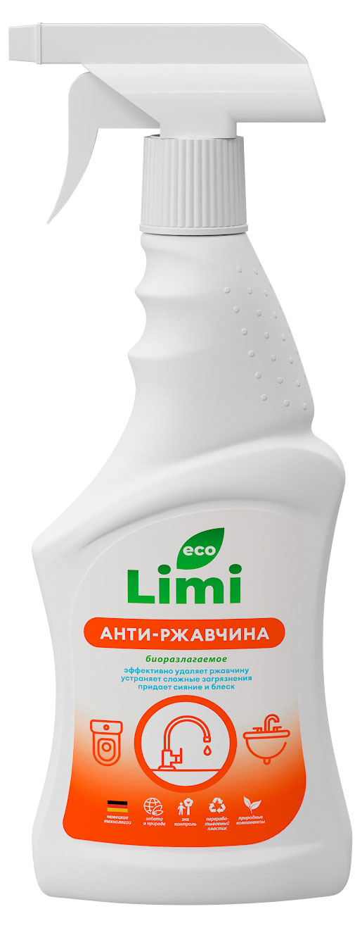 

Чистящее средство Limi анти-ржавчина, 500 мл