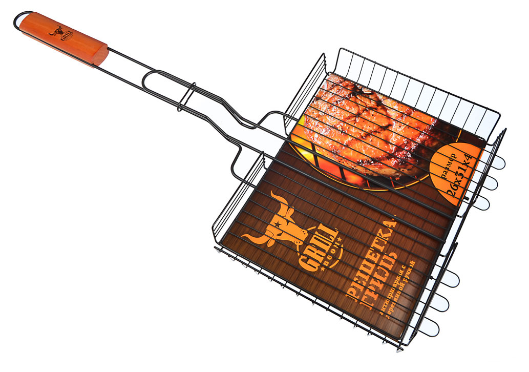 

Решетка-гриль Grillboom антипригарное покрытие, 65х(26х31х4) см