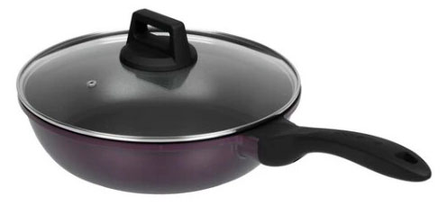 Изображение товара Сотейник Polaris ECO Collection фиолетовый 28 см из литого алюминия с антипригарным покрытием