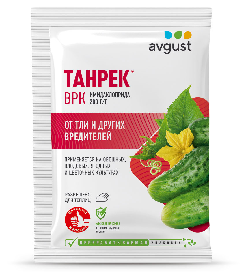 

Средство от тли Танрек Avgust, 1,5 мл