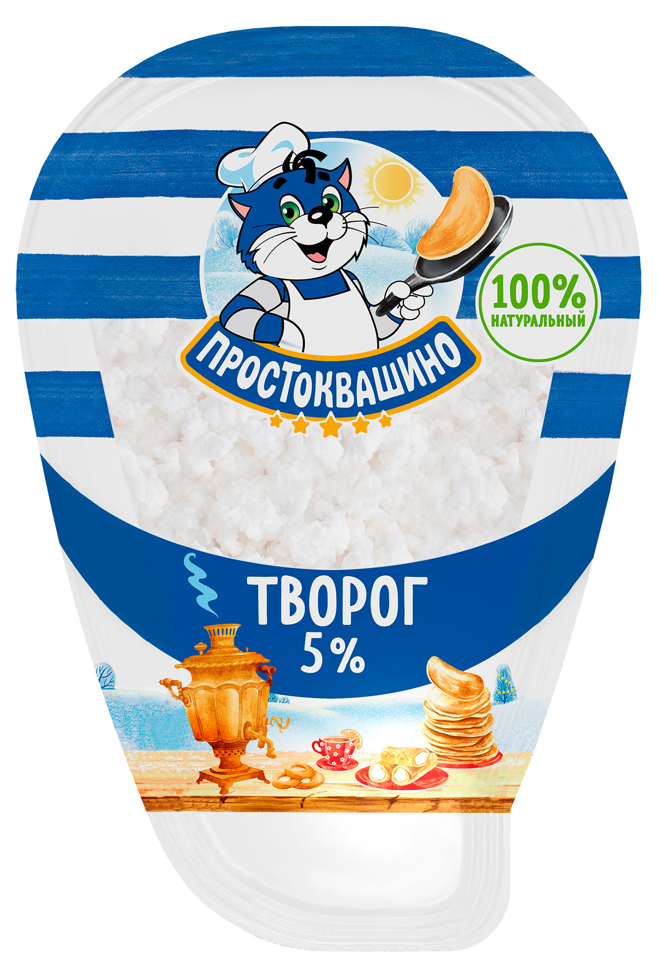 

Творог рассыпчатый Простоквашино 5% БЗМЖ, 200 г