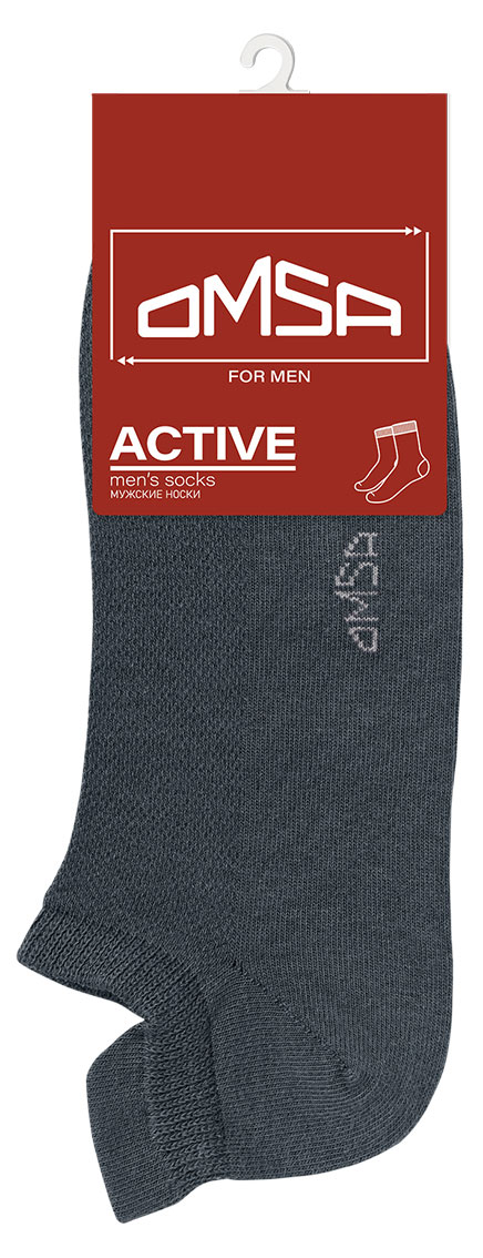 

Носки мужские Omsa Active Grigio Scuro, р. 42-44