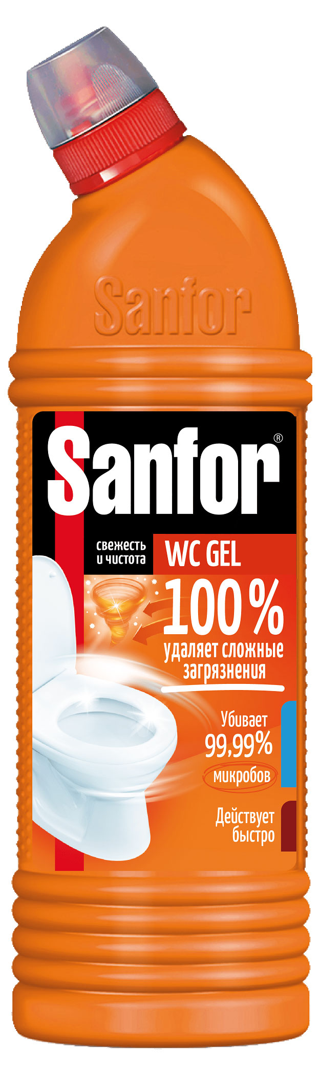 

Средство чистящее для унитаза Sanfor WC gel super power, 750 г