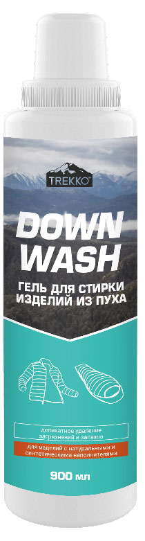 

Гель для стирки изделий из пуха Trekko Down Wash, 900 мл