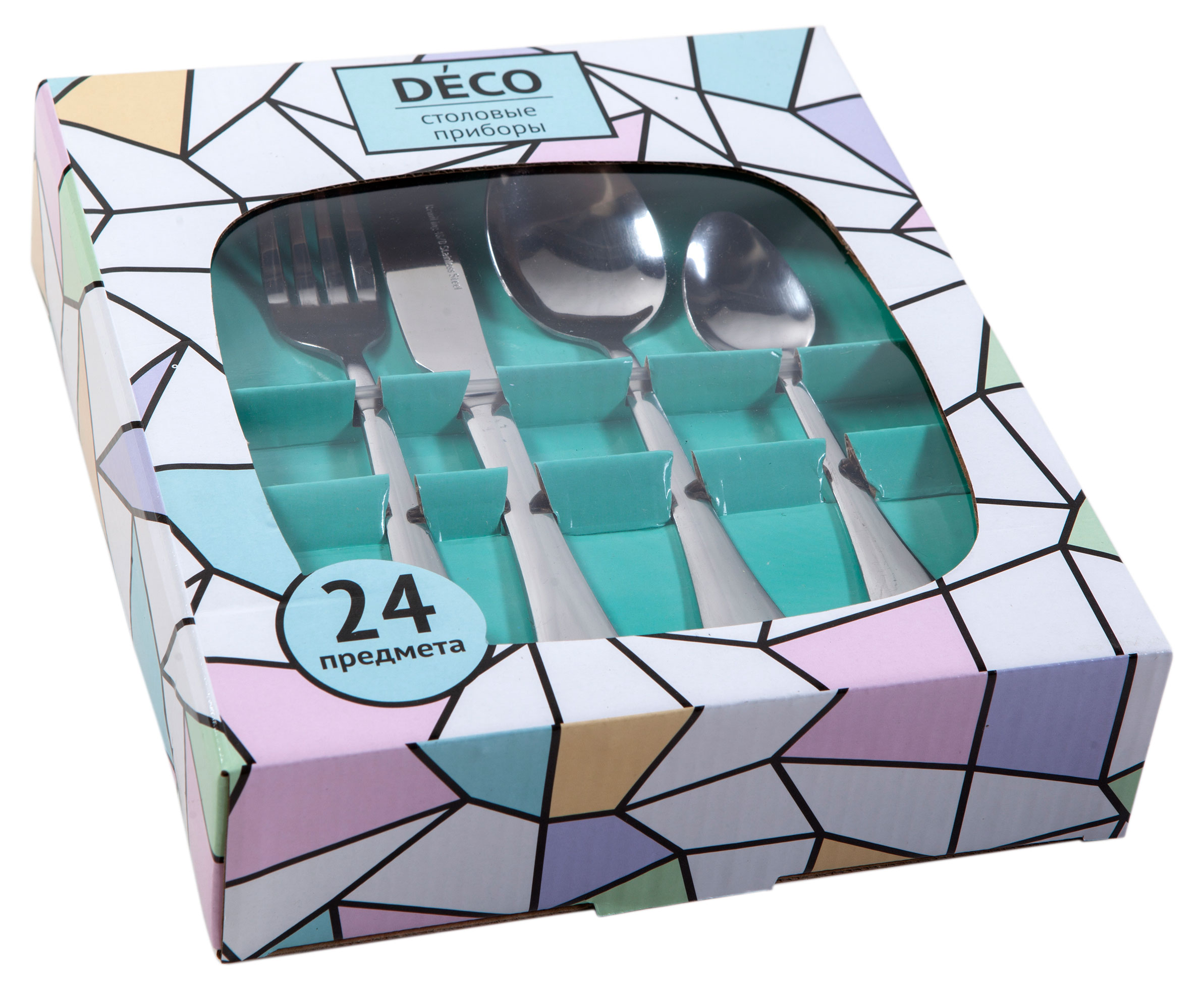 

Набор столовых приборов Deco, 24 предмета