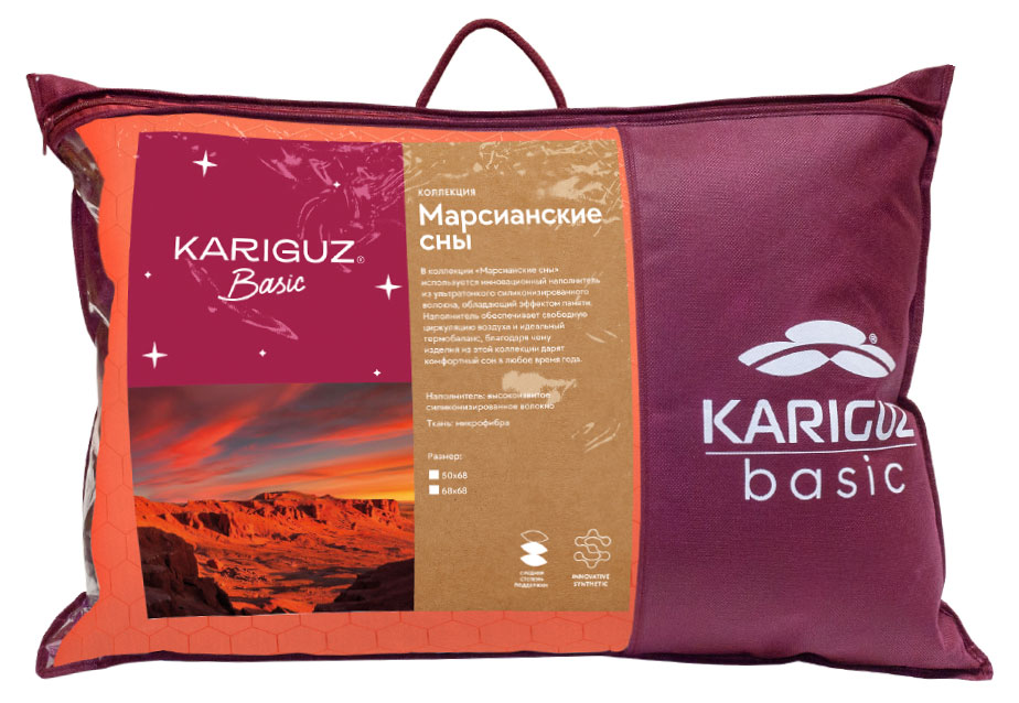 

Подушка Kariguz Космос Марсианские сны, 50х68 см