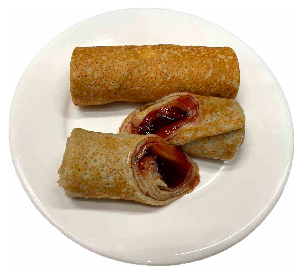 

Блины АШАН с вишней, вес