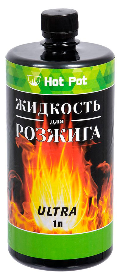Изображение товара Жидкость для розжига Hot Pot Ultra углеводородная, 1 л