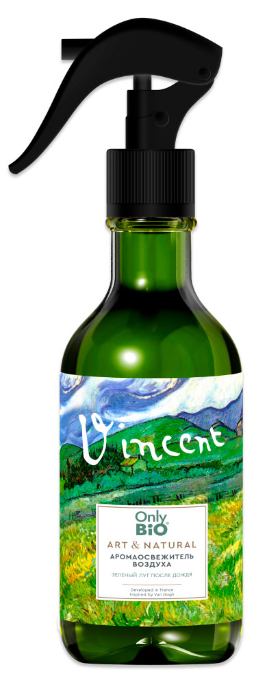 Изображение товара Аромаосвежитель воздуха Only Bio Art & Natural Зеленый луг 320 мл натуральный аромат