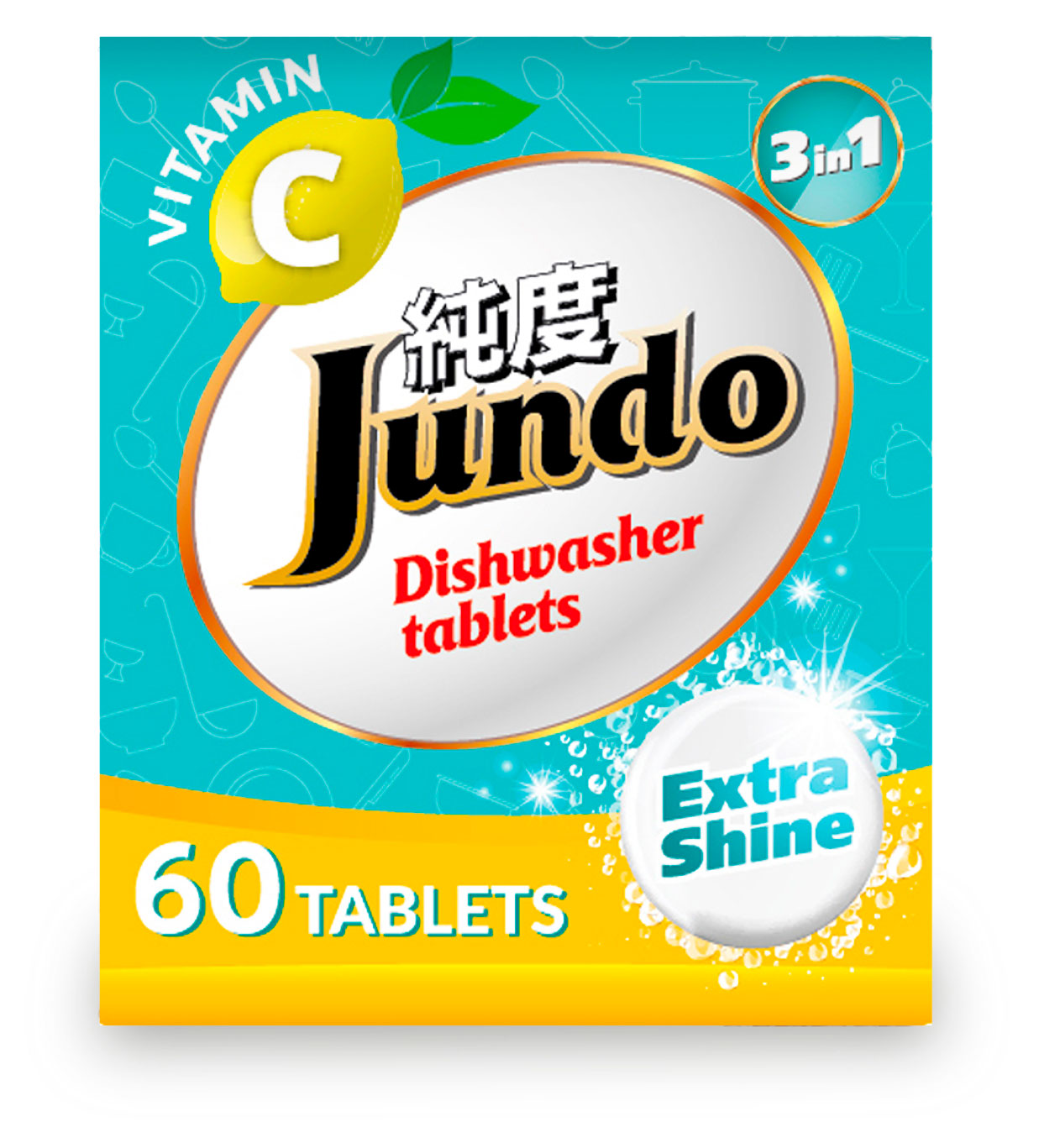 

Таблетки для ПММ Jundo Vitamin C, 60 шт