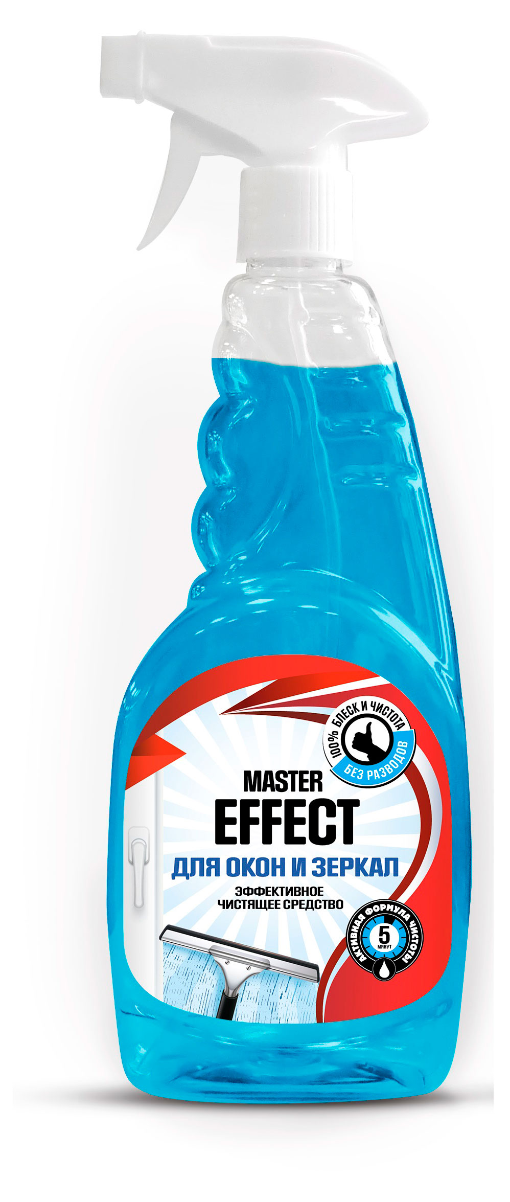 

Средство чистящее для окон и зеркал Master Effect, 750 мл