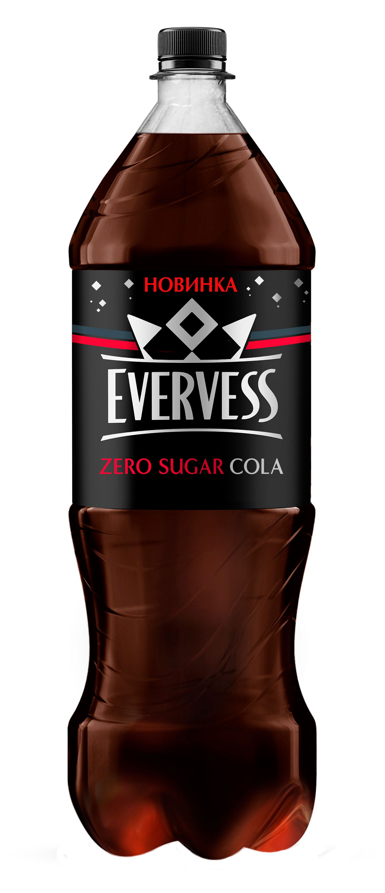 

Напиток газированный Evervess Кола без сахара, 2 л