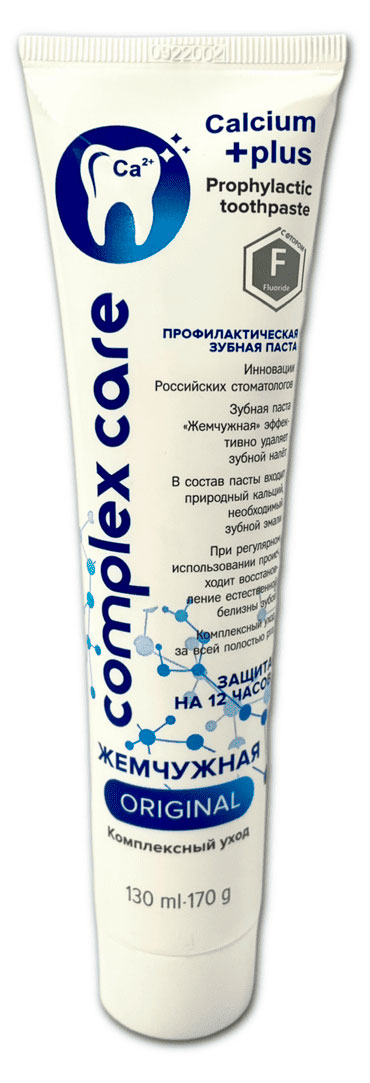 

Зубная патса Жемчужная Original комплексный уход, 170 г