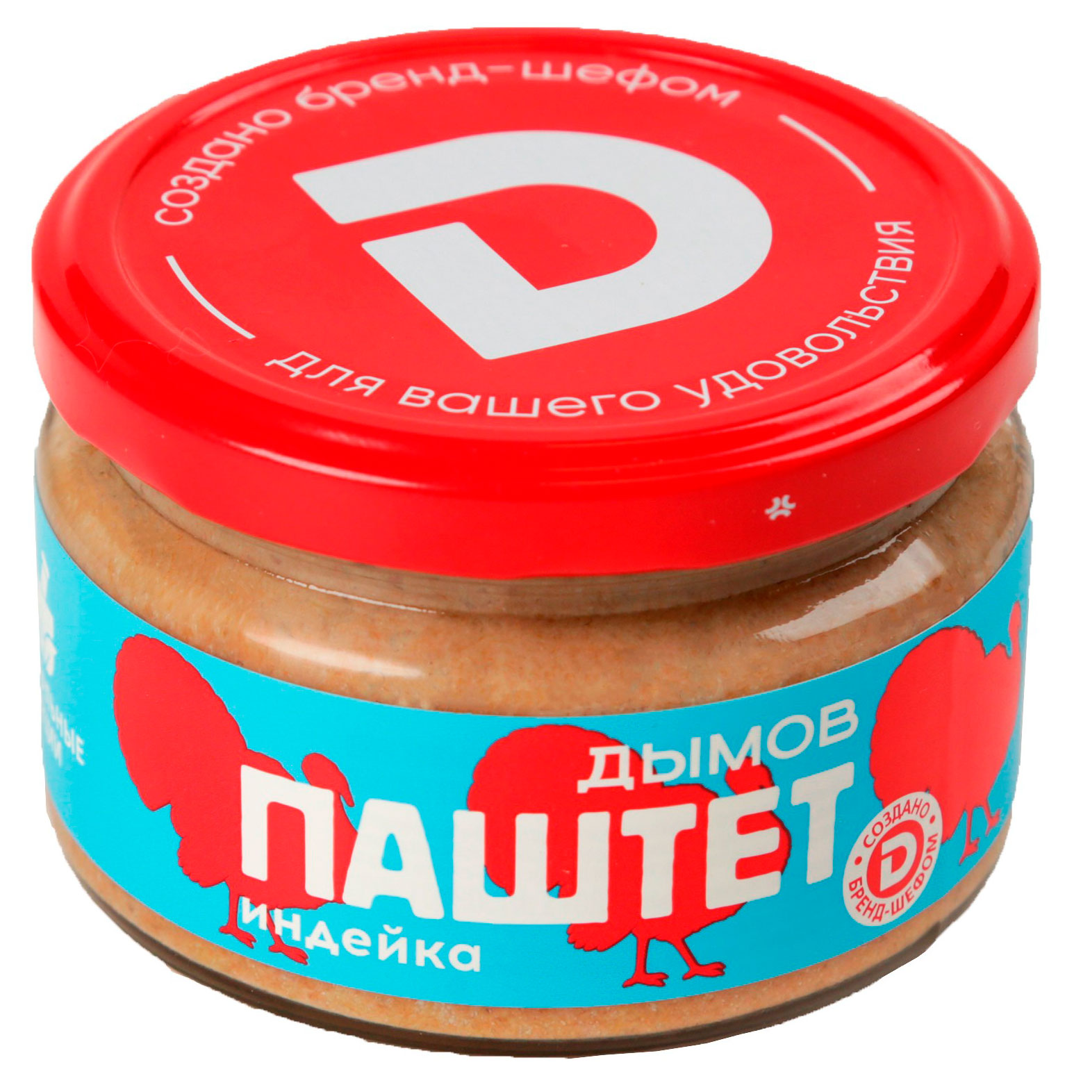 

Паштет печеночный ДЫМОВ со вкусом мяса индейки, 200 г