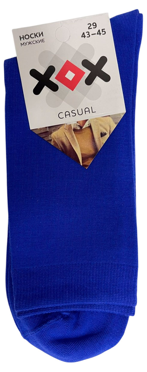 

Носки мужские ХОХ Casual васильковые, р 29