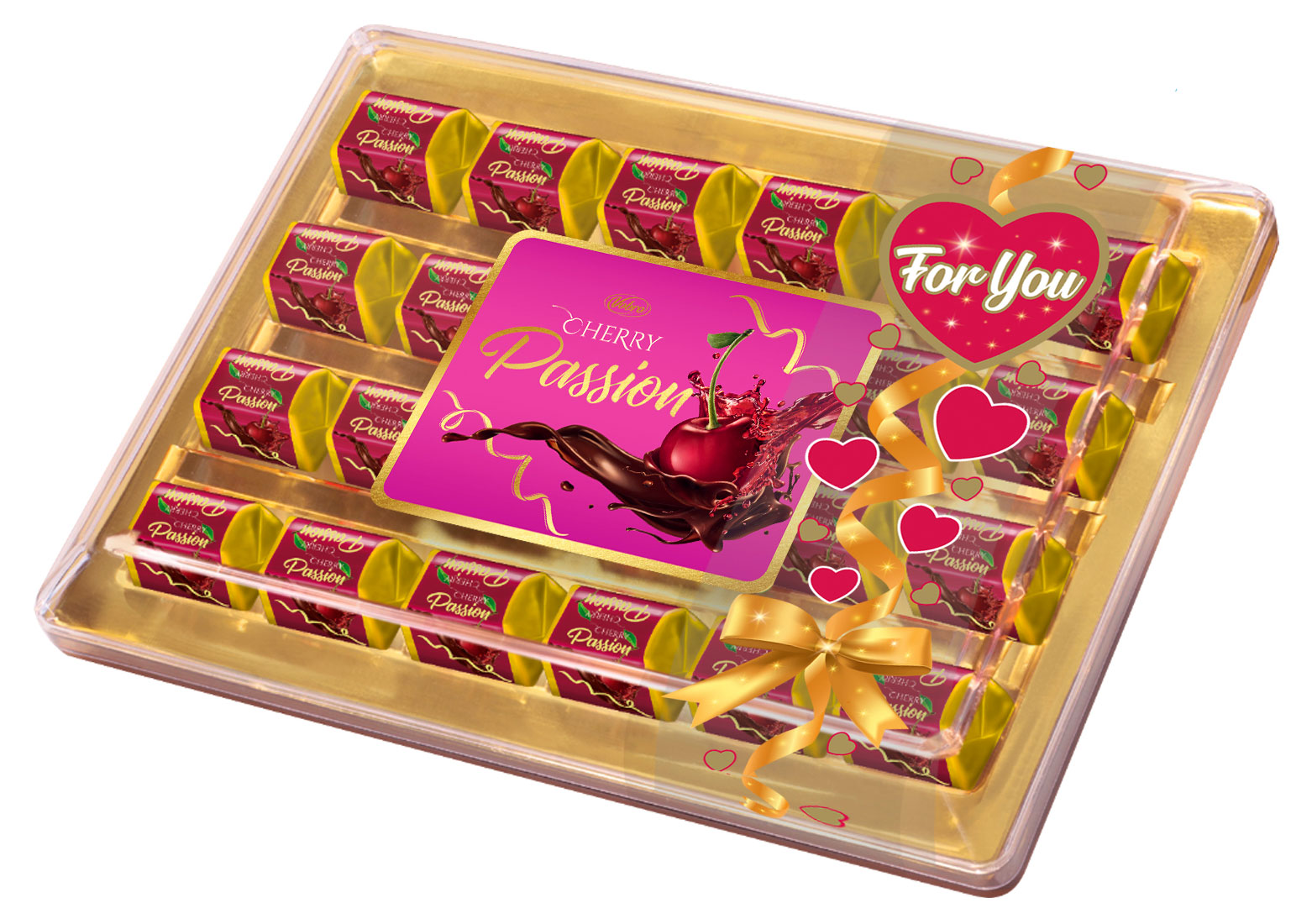 

Конфеты Cherry Passion с вишней в алкоголе, 295 г