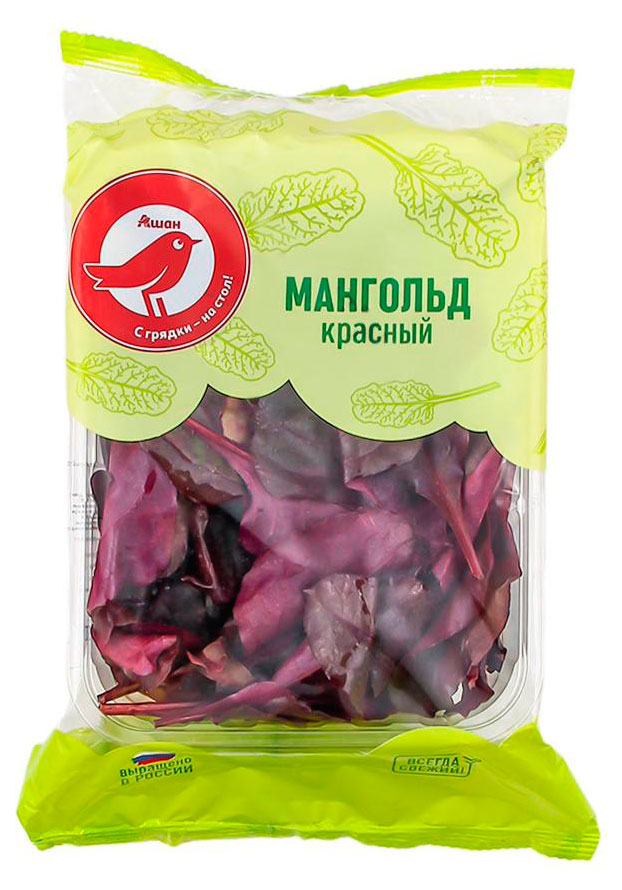 

Мангольд красный АШАН Красная птица, 125 г