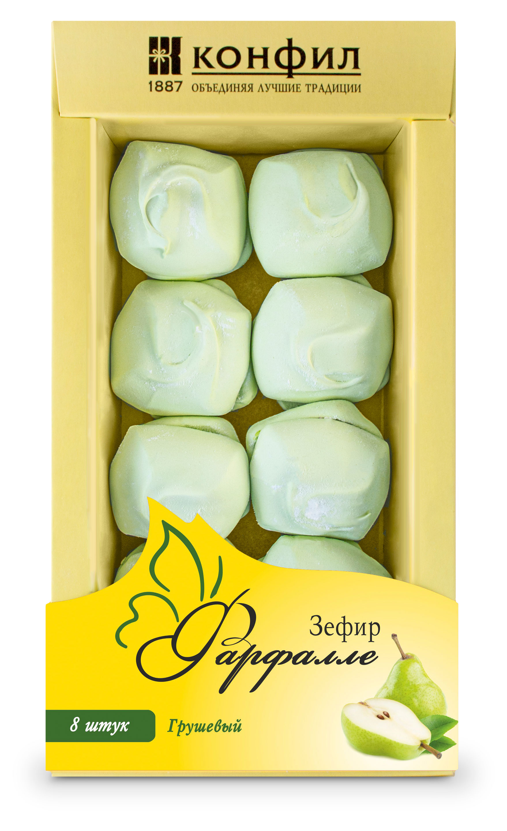 

Зефир Конфил Фарвалле со вкусом груши, 330 г