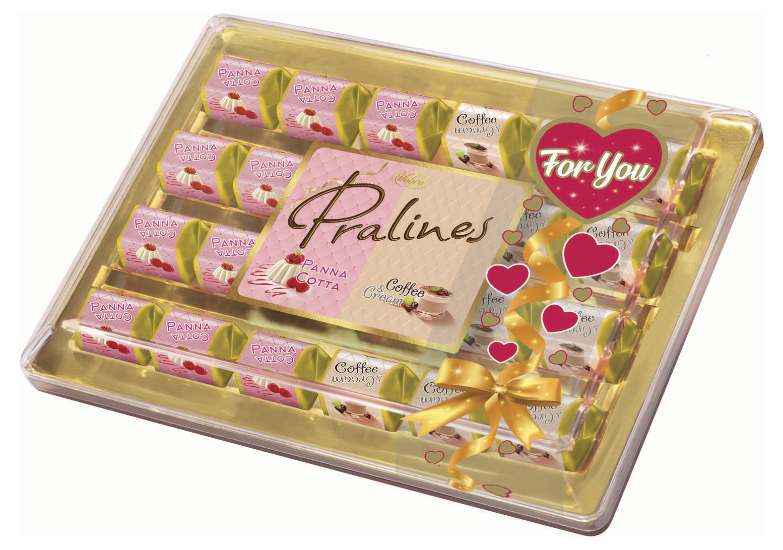 

Конфеты Vobro Pralines микс, 290 г