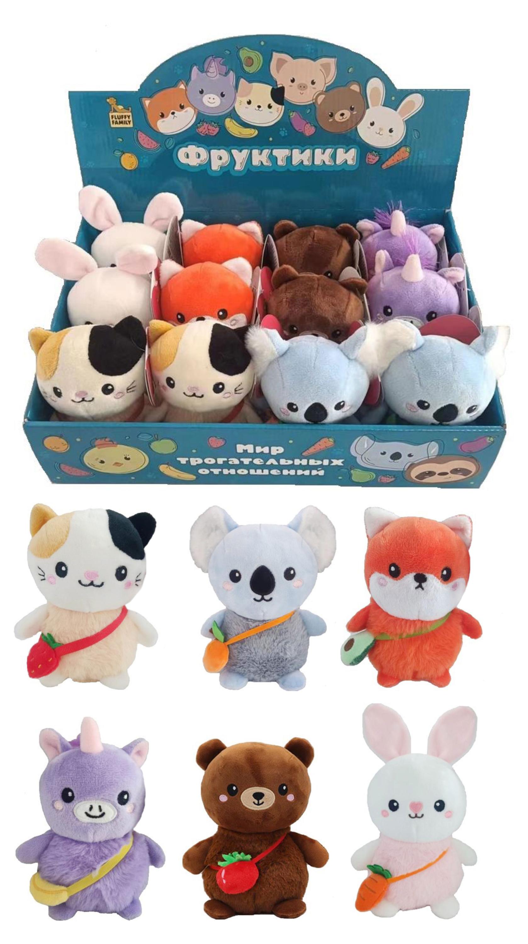 

Игрушка мягкая Fluffy Family Фруктики, 13 см