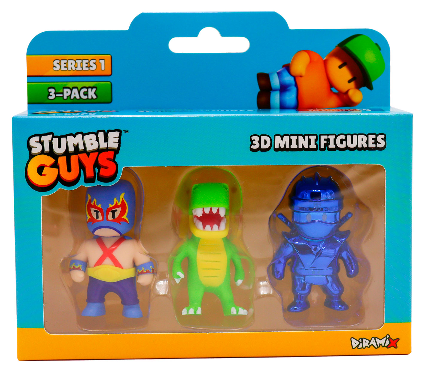 

Набор фигурок Stumble Guys 5 см, 3 шт в ассортименте