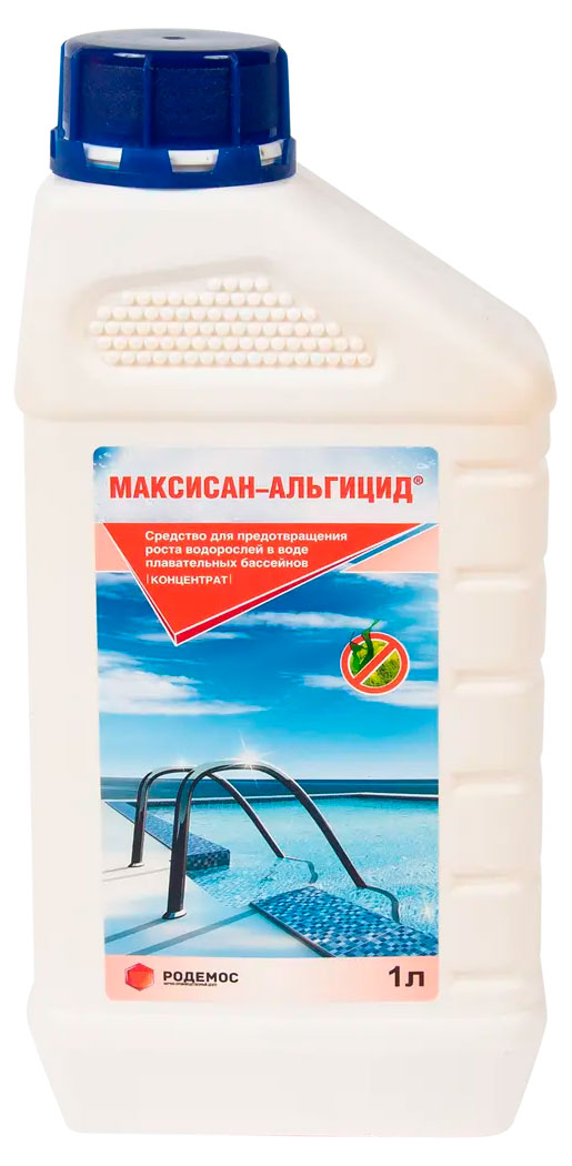 

Средство для очистки воды в бассейне Максисан-альгицид, 1 л