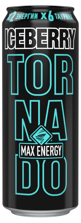 

Напиток энергетический Tornado MAX Iceberry , 450 мл