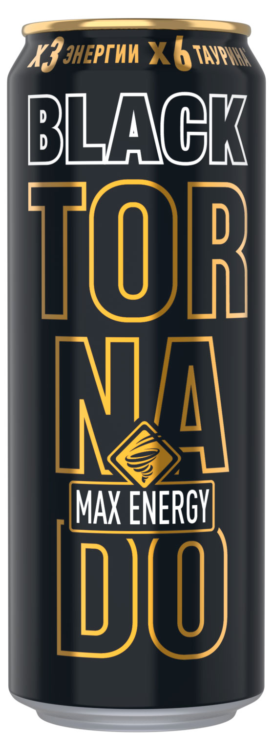 

Напиток энергетический Tornado MAX Black, 450 мл