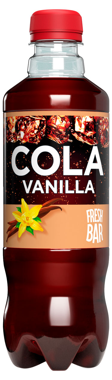 Fresh Bar | Напиток газированный Fresh Bar Cola Vanilla, 480 мл