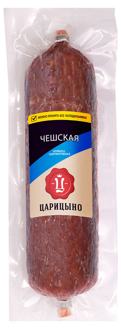 

Колбаса сырокопченая Царицыно Чешская, 200 г