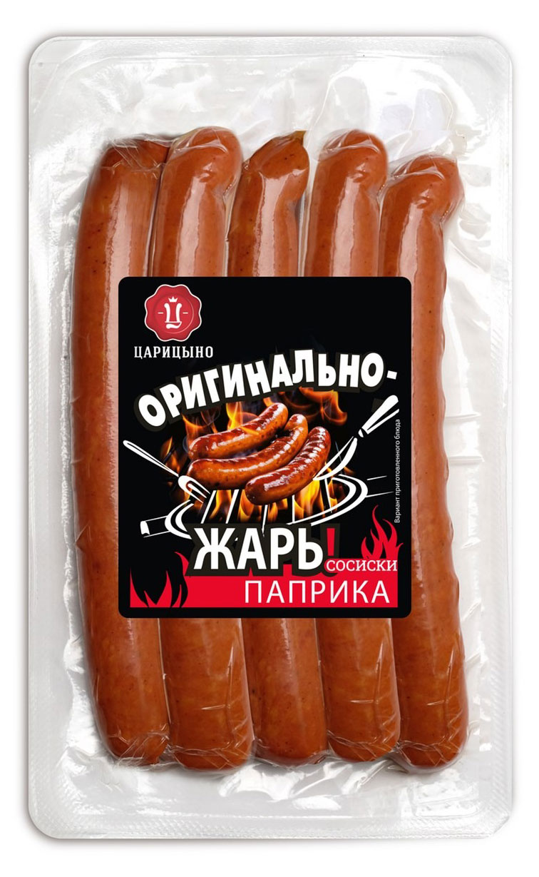 

Сосиски вареные Царицыно с паприкой, 300 г