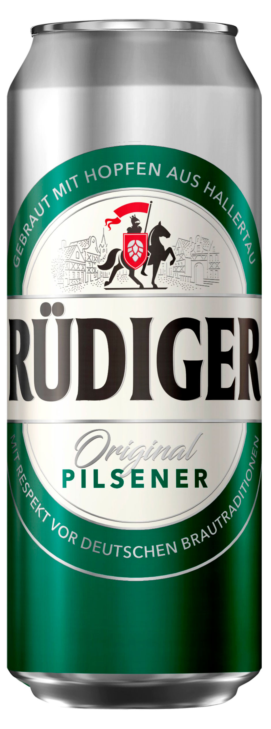 Изображение товара Пиво светлое Rudiger Original Pilsener фильтрованное, 450 мл