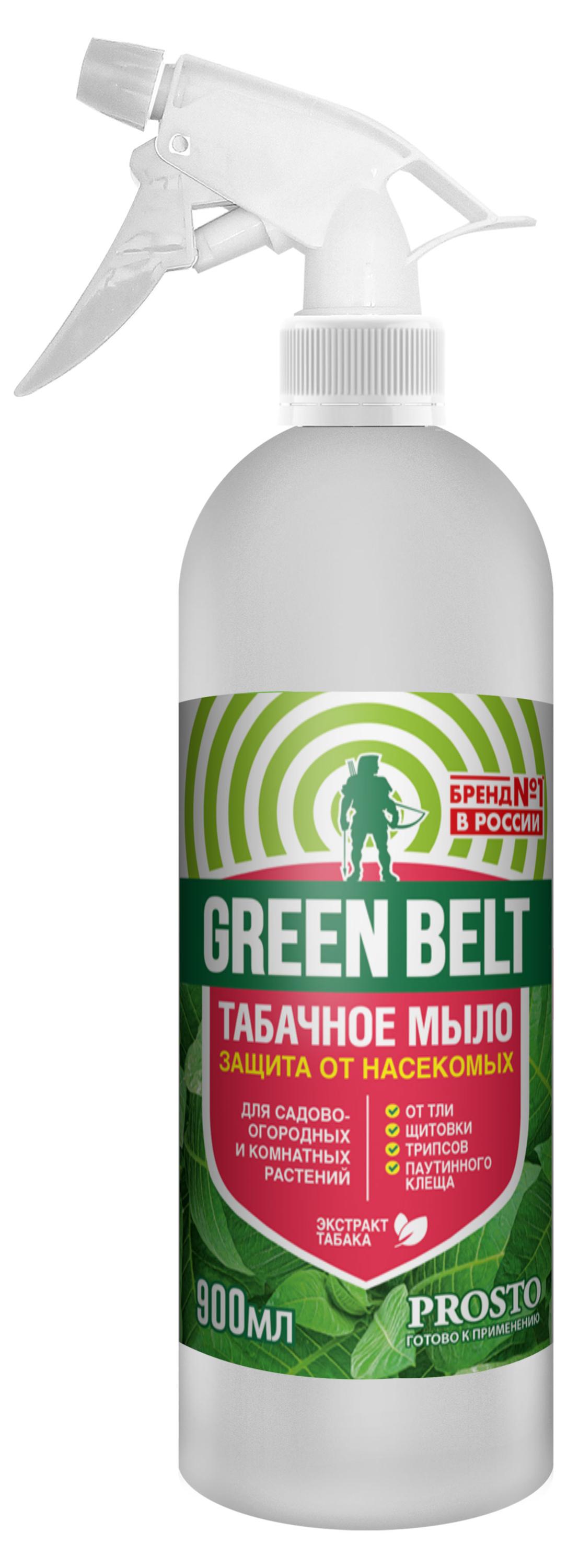 

Мыло табачное GREEN BELT защита от насекомых, 900 мл