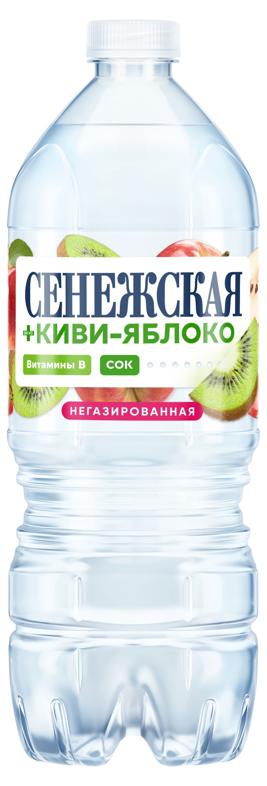 

Вода Сенежская киви-яблоко негазированная, 1 л
