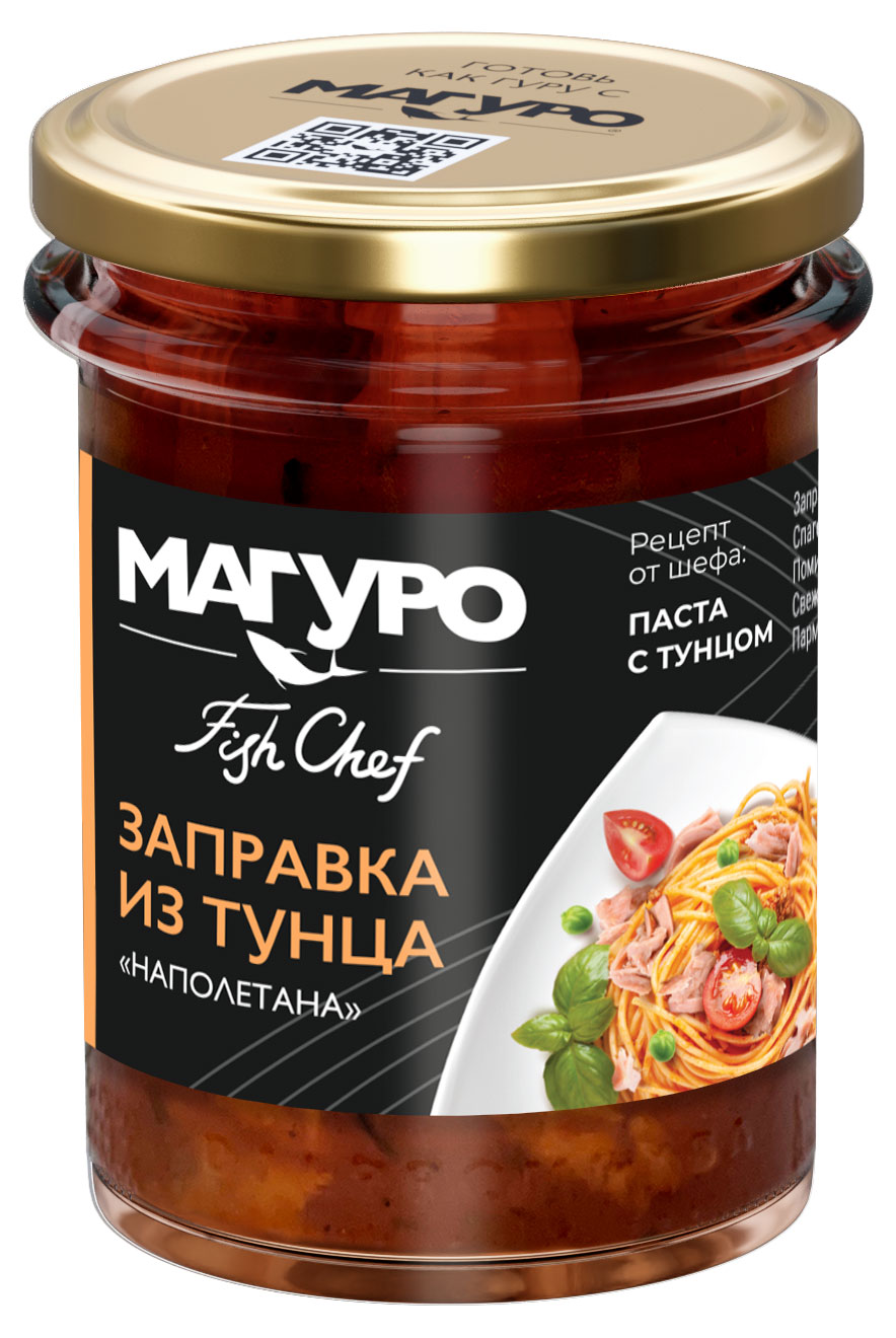 

Заправка из тунца Магуро Наполетана, 200 г