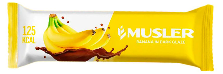

Батончик мюсли Musler Банан, 30 г