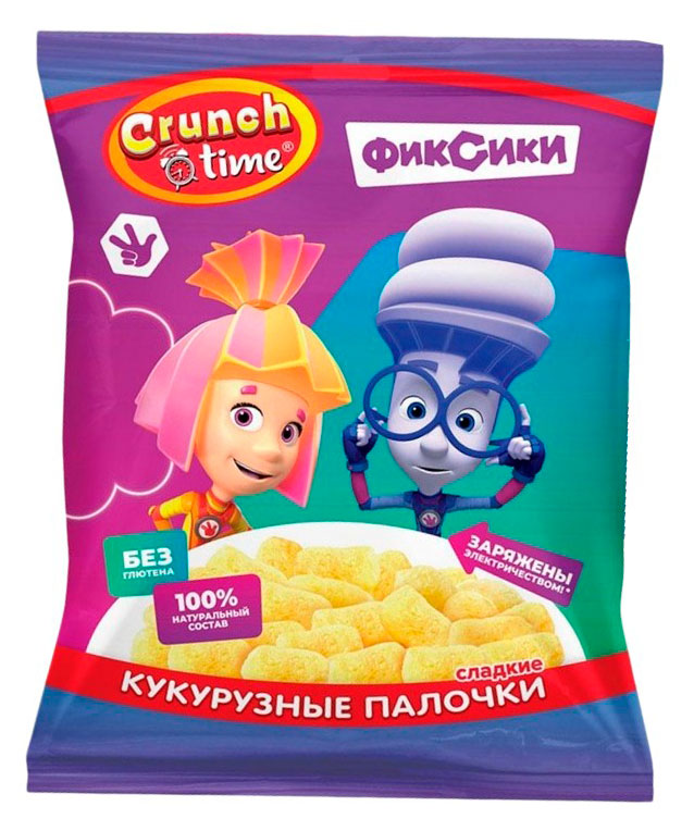 

Кукурузные палочки CrunchTime Фиксики, 75 г