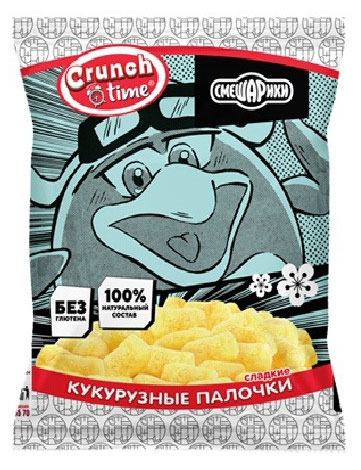 

Кукурузные палочки CrunchTime Смешарики, 75 г