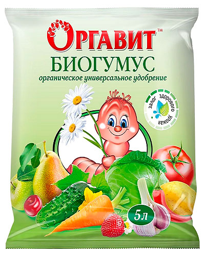 

Удобрение Оргавит Биогумус, 5 л