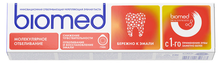 Изображение товара Зубная паста Biomed снижение чувствительности, 65 г