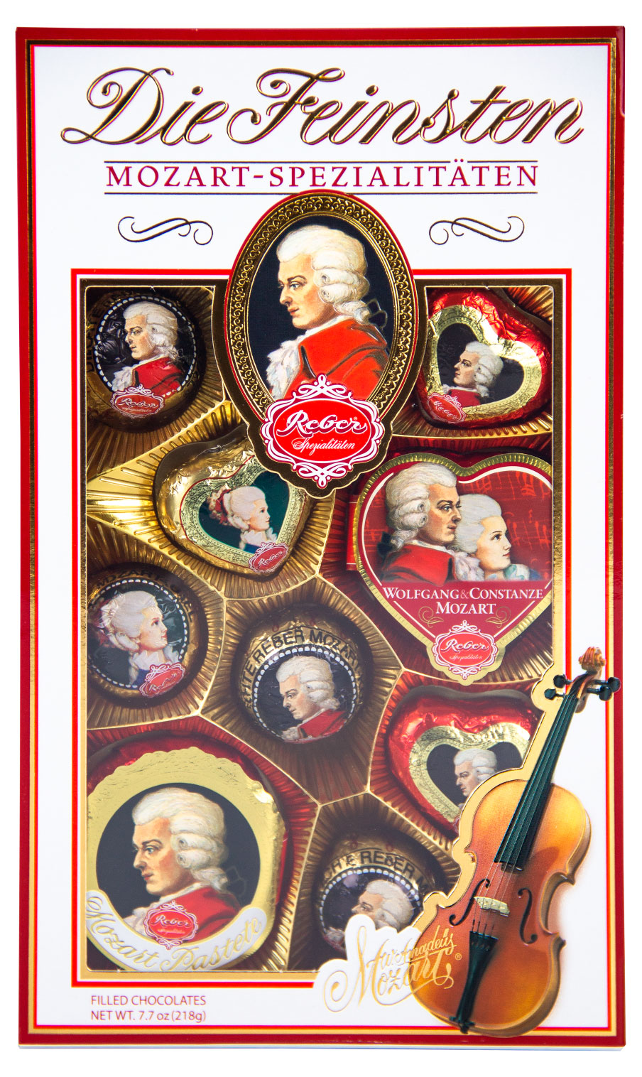 

Набор конфет Reber Mozart, 218 г