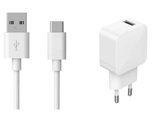 

Устройство зарядное сетевое Qilive 1 USB 3A + USB-С 1,2м 3А белый