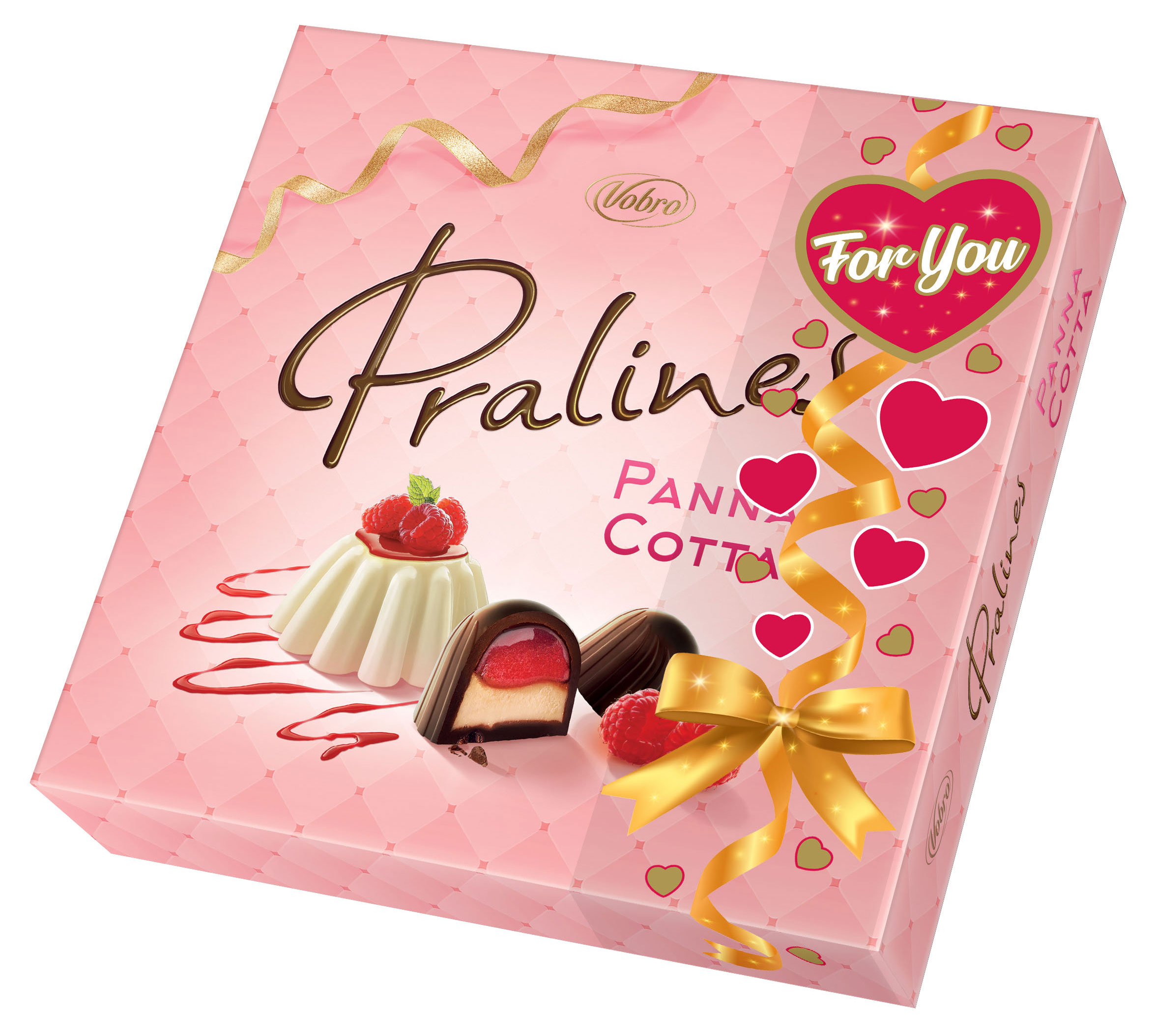 

Конфеты Vobro Pralines со вкусом панна котта, 129 г